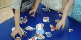 Integrated lesson on speech development in the second junior group Topic: “Winter fun